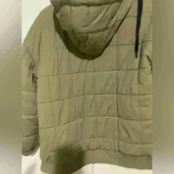 Avec Les Filles womens water resistant quilted hoodie jacket size xs - Picture 13 of 16